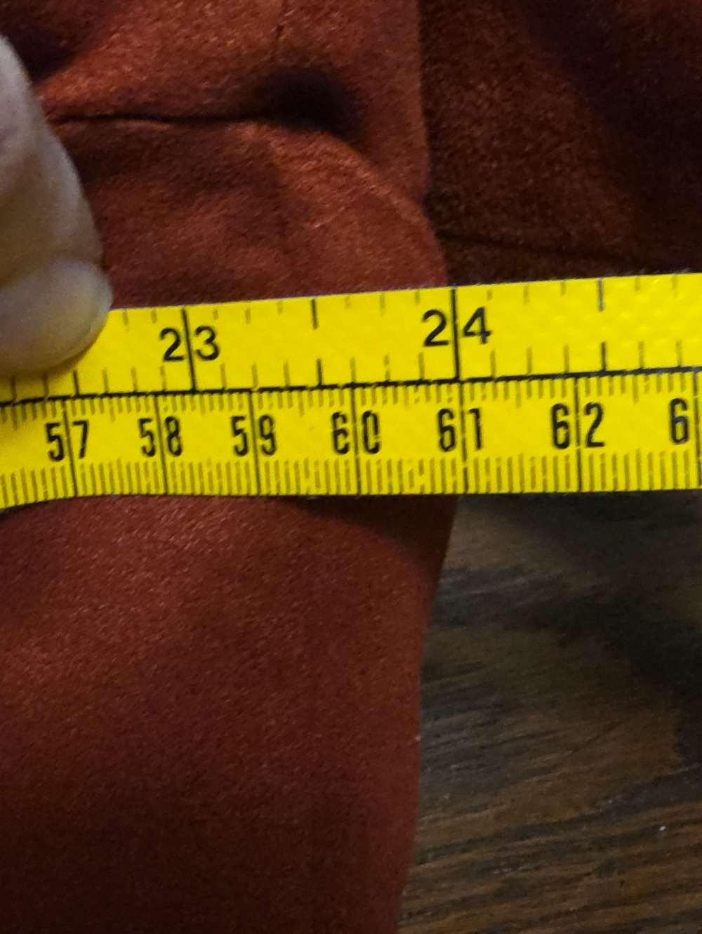 Koret Rust Orange Button-Front Blazer Jacket - Picture 5 of 8